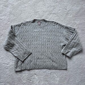 Marbled Cable Knit Women’s Sweater